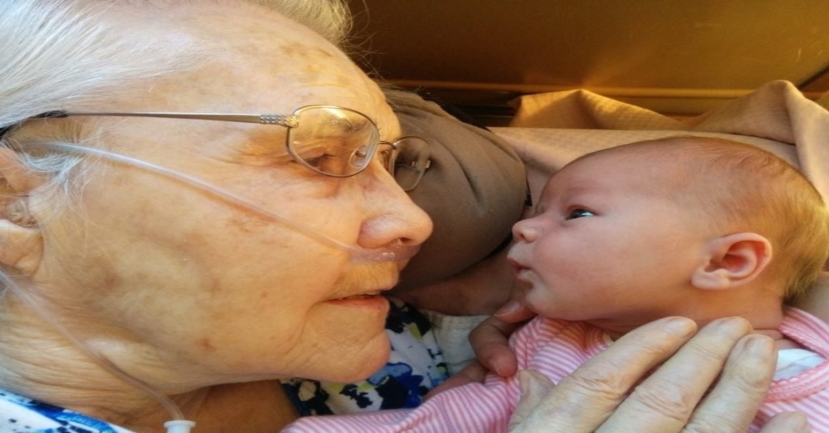 Nonna e nipote