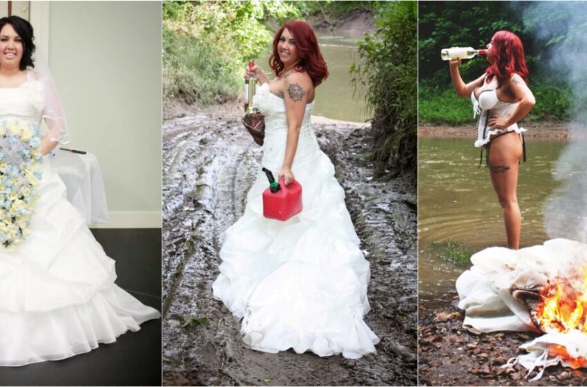 La nuova moda non è festeggiare il matrimonio ma il divorzio (magari bruciando l’abito)