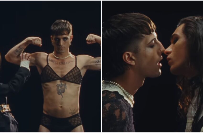  Måneskin, baci proibiti e scene sadomaso nel nuovo videoclip