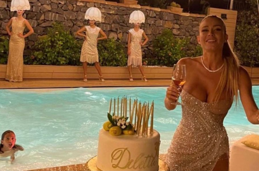 Diletta Leotta nella bufera: “Fa la morale ma al party porta le donne-lampadario”