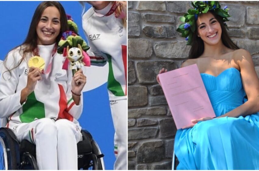 Giulia Terzi, dopo 5 ori a Tokyo si laurea: “Studiavo di notte, lavorerò in azienda”