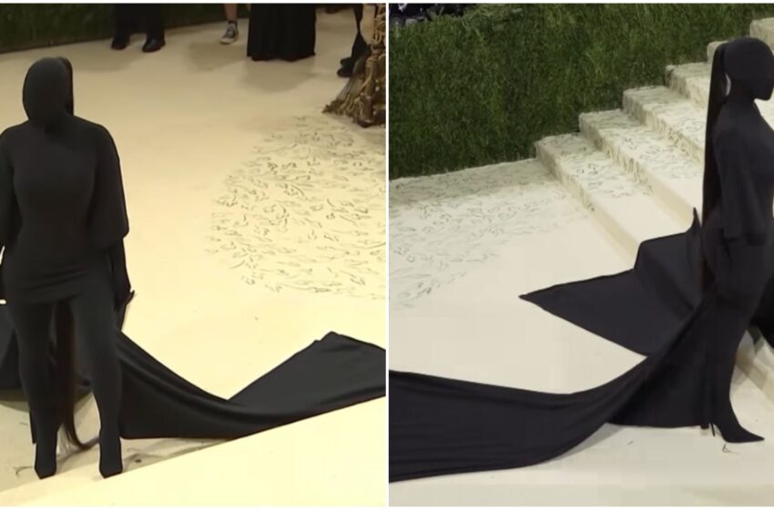 Kim Kardashian conquista il Met Gala con un outfit ‘fetish’ firmato Balenciaga