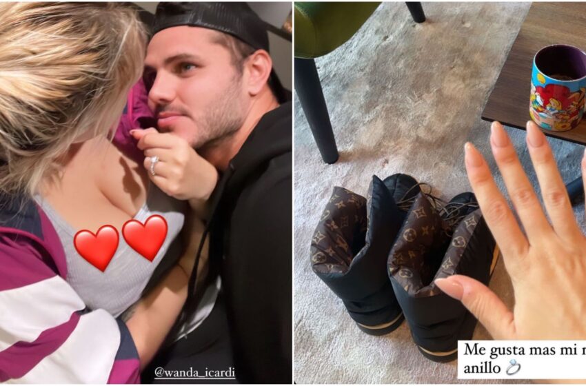 Icardi manda i cuori a Wanda per fare pace, lei: “La mia mano sta meglio senza anello”