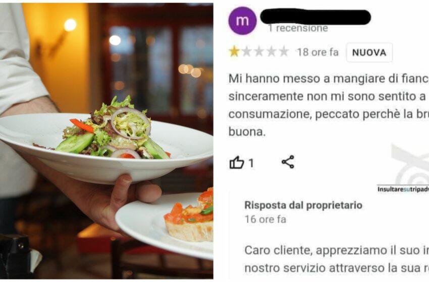  “Messo a mangiare vicino ai gay al ristorante”: recensione omofoba choc. Il ristoratore: “Non torni”