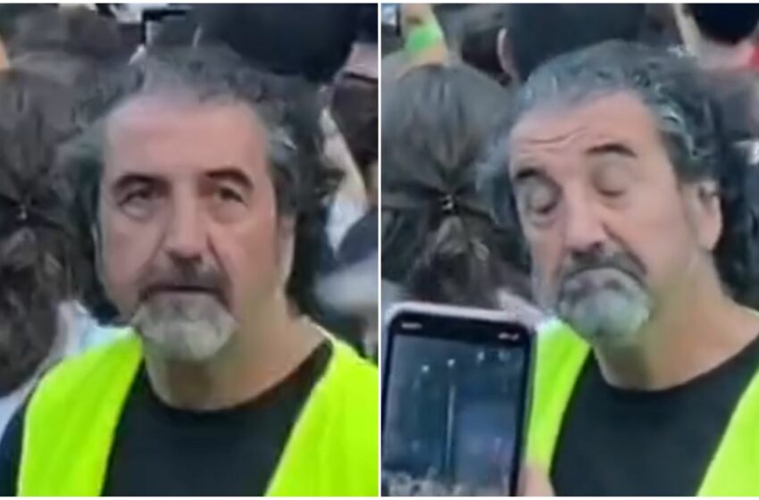 “È più famoso dei cantanti”: addetto alla sicurezza del Love Mi diventa virale
