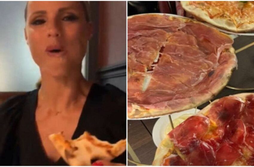  “Non riesco a parlare per la goduria”: Michelle Hunziker esalta la pizza di Briatore
