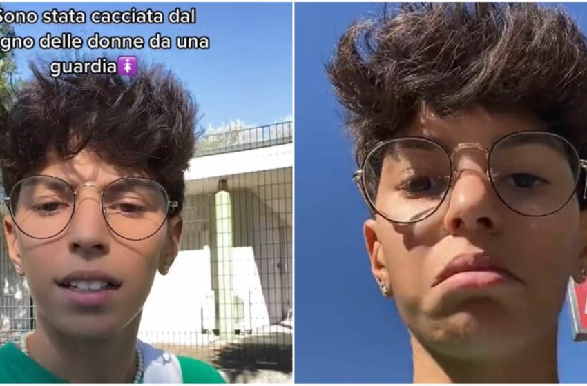 TikToker cacciata dal bagno delle donne: “Pensavano che fossi un uomo”