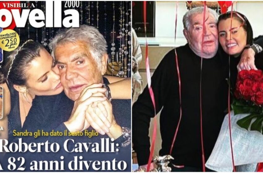  Roberto Cavalli diventa padre per la sesta volta a 82 anni