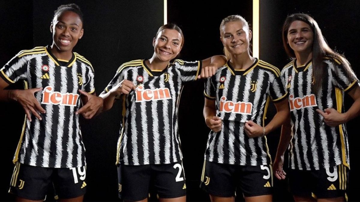 “”Una partnership destinata alla vittoria”, Fem diventa official jersey sponsor di Juventus Women