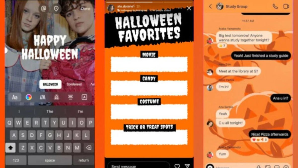 instagram tema halloween storie messaggi